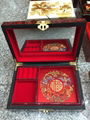 Chinese Wooden Marriage 2 Drawer Armoire Jewelry Box Wholesale  4