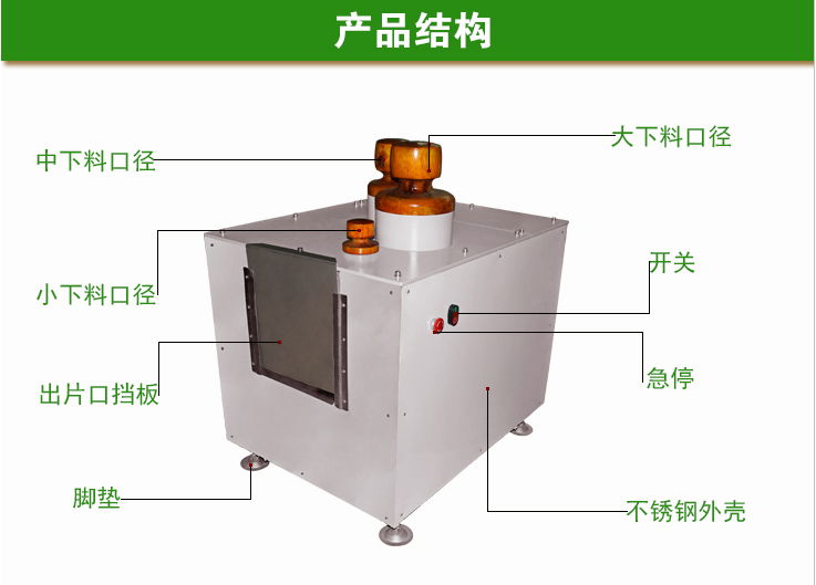 醫用中藥材加工魚膠黨參切片機 2