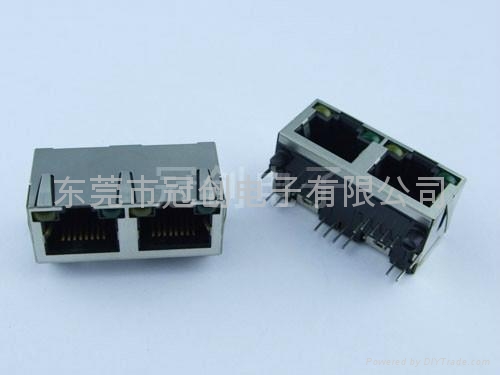 屏蔽帶燈網絡RJ45插座 3