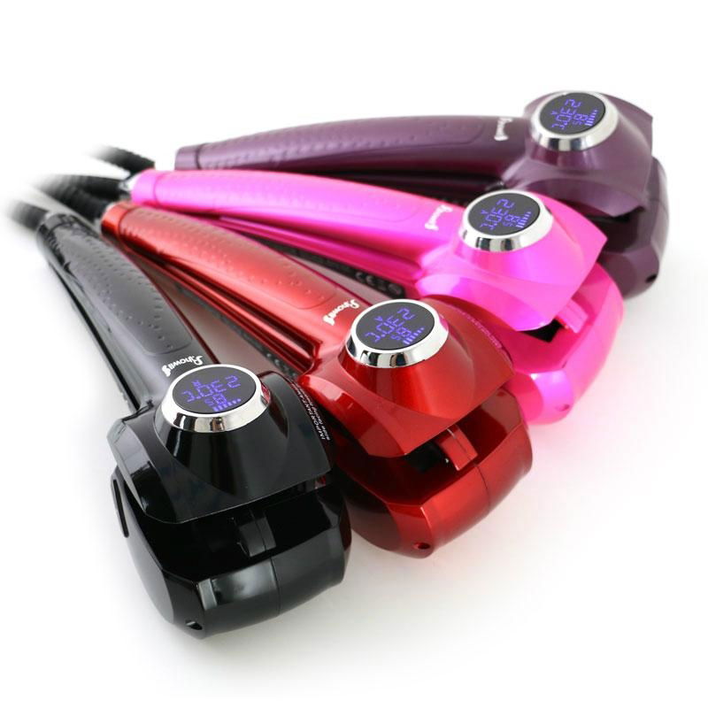 2016 Newest Wholesale Automatic LCD Hair Curler 4