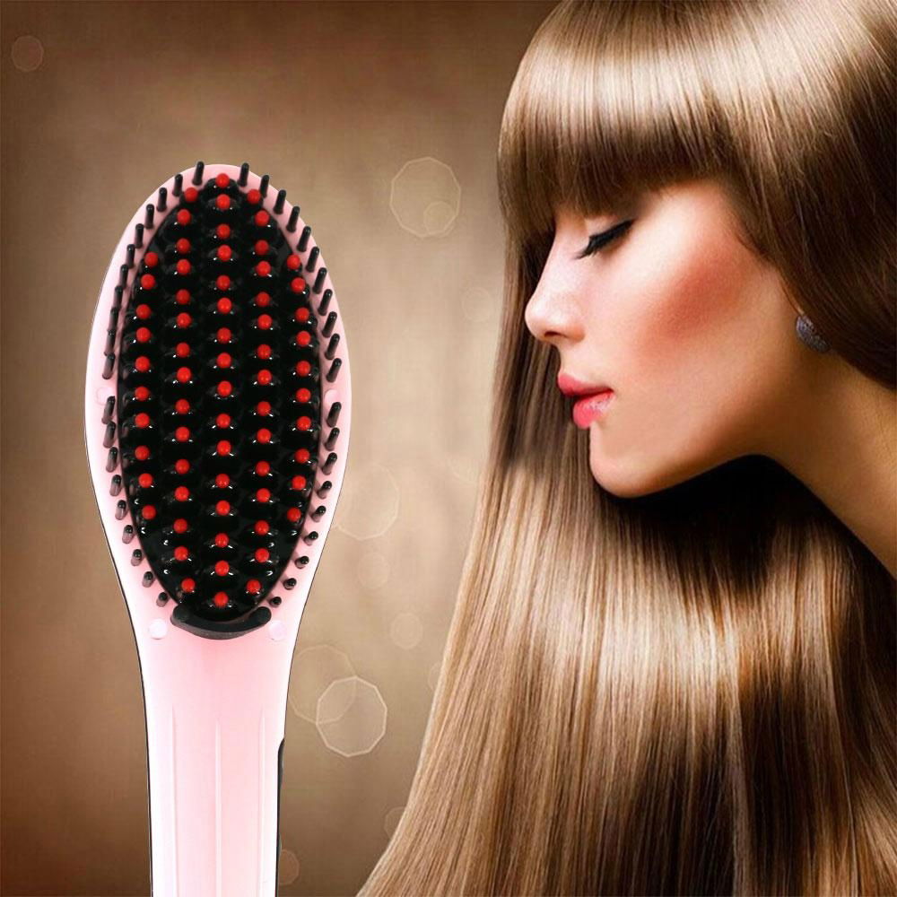China Manufacture Best Quality LCD Hair Straightener Brush
