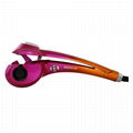 Pink & Orange Color LCD Hair Curler 2