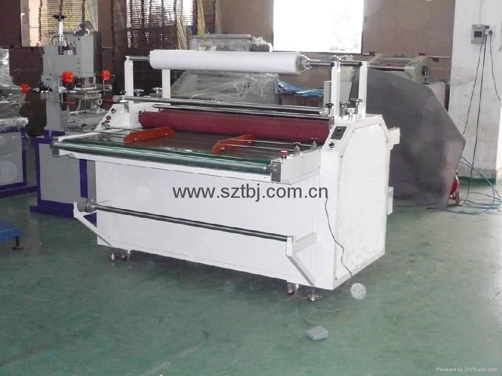 Large conveyor belt laminating machine