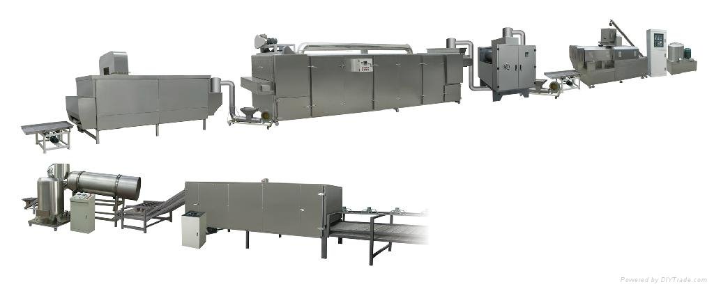the extruded quickly cooked rice processing line-0086+15553172778
