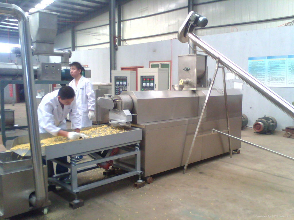 the corn flakes processing line 2