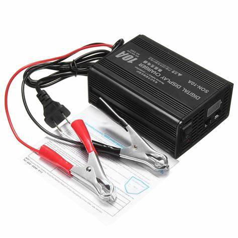 12V 2A 3.3A Lead Acid Battery Charger Maintainer Desulfator for Motorcycle Car