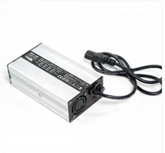 Automatic 24V 29.4V 5A Lead-Acid Battery Charger, Aluminum Case