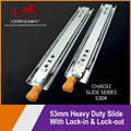 53mm Heavy Duty Drawer Slide with Lock-in & Lock-out 1