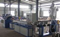 PVC fiber reinforced hose extrusion line 