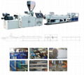  PVC twin pipe extrusion line 1