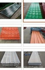 galvanized corrugated steel tile