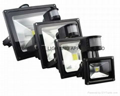 LED sensor flood light 10W 20W 30W  50W 