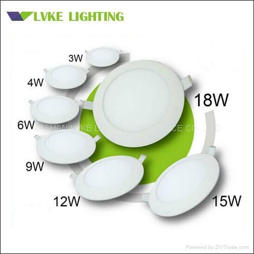 Panel light  3W 4W 6W  9W 12W 15W 18W  20W 24W  led lamp