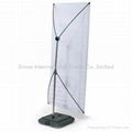 Outdoor X banner stand