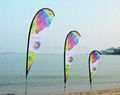 tear drop flag banner stand