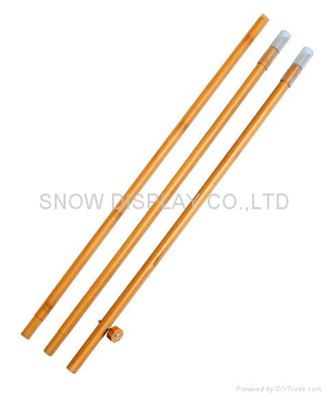 3 section poles