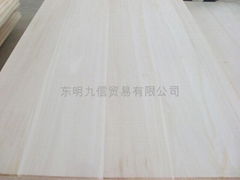 FSC Paulownia edge glued  panel