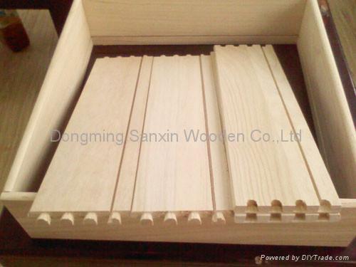 Paulownia drawer board  5