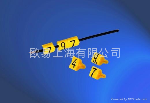 进口-PC型开口式单字符线标：