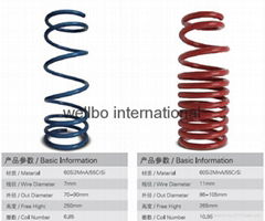 Suspension Springs for Cars motorcycles