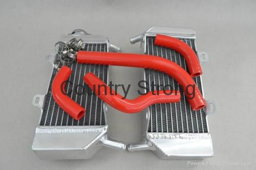 Aluminum Radiator For Motocycle Dirt Bike Motocross ATV UTV 2