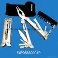 Stainless steel multi plier with 9 bits 