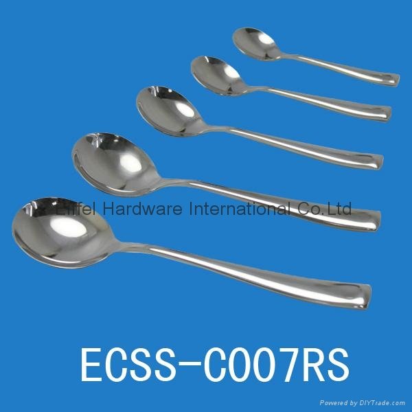 Stainless steel round Spoon