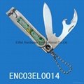 Nail clipper with knife