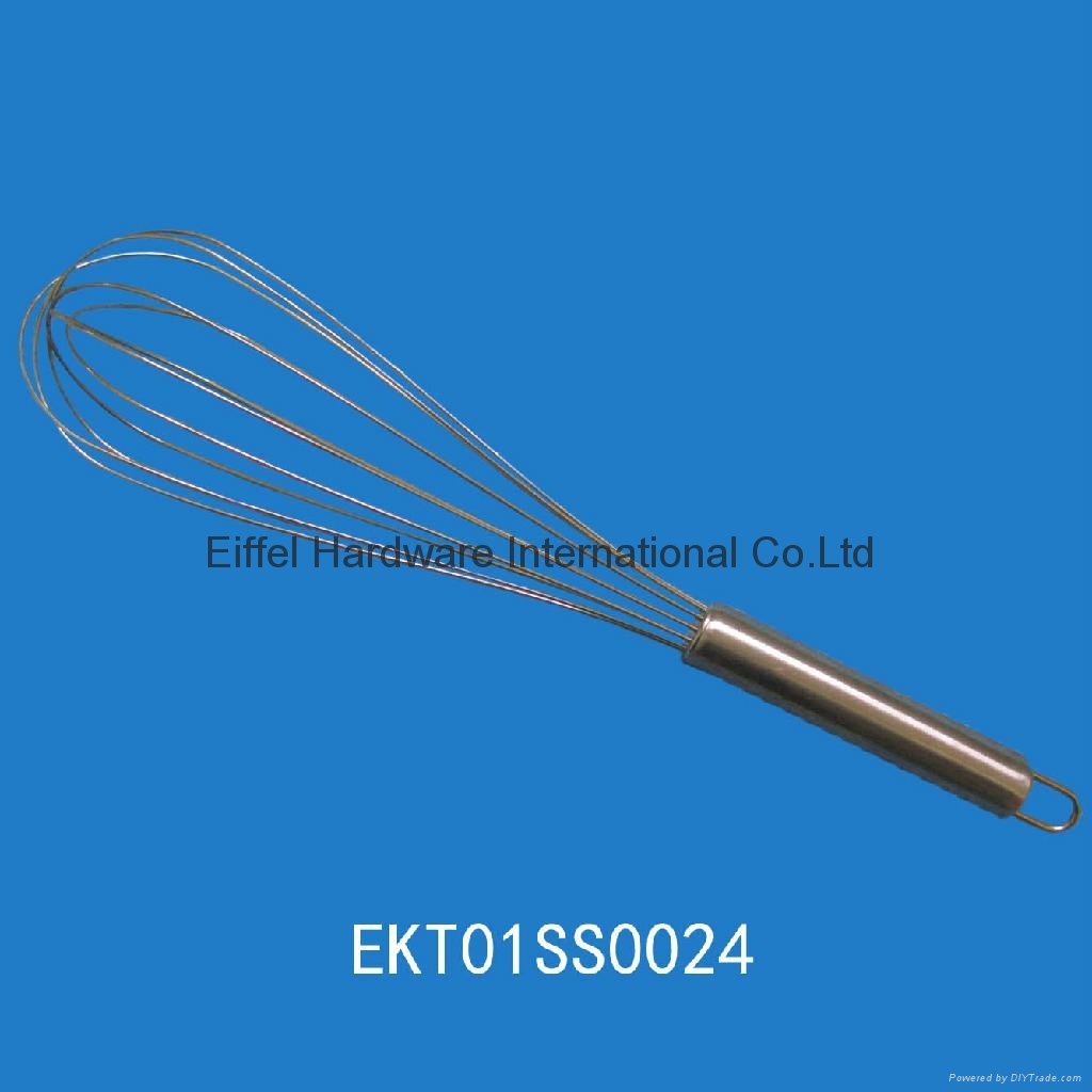 Stainless steel whisk