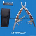 Middle size multi plier with wood handle 3