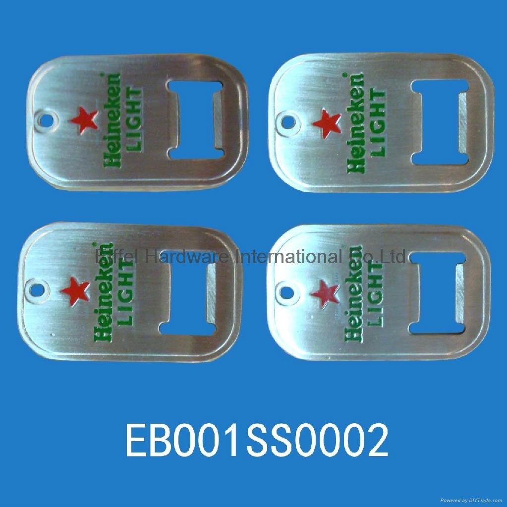 Promotional bottle opener with different shapes
