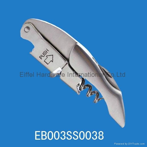High quality stainless steel corkscrew 