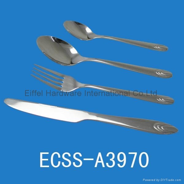 Stainless steel cutlery set   