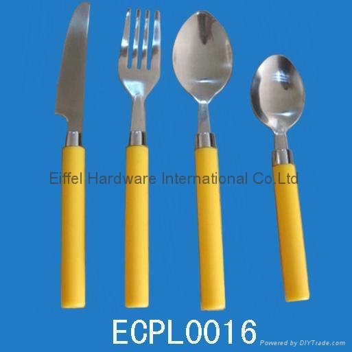 plastic handle cutlery 