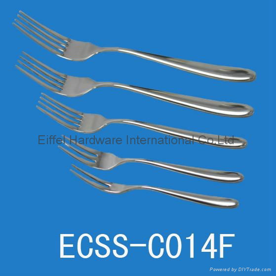 Stainless steel fork