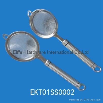 Stainless steel strainers 