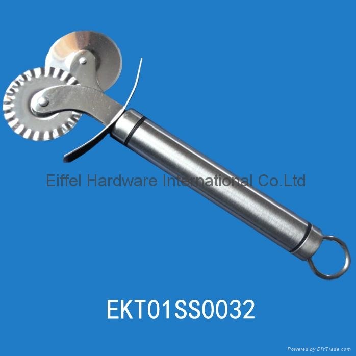 Stainless steel double head pizza Cutter 