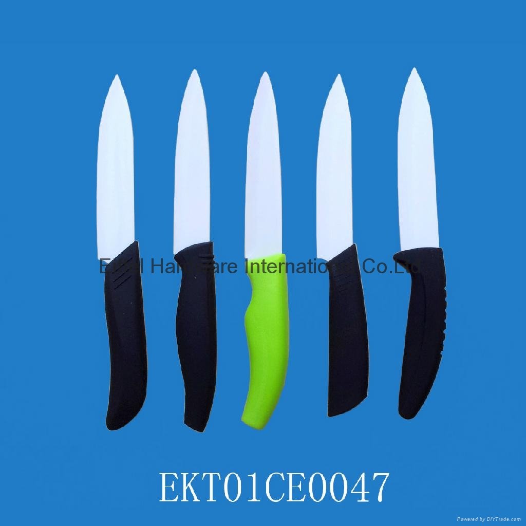 Ceramic Kitchen Knife in different handle