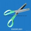 5  blades multi scissors 