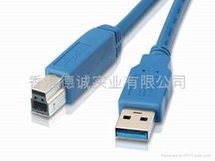 USB3.0 AM TO BM連接線