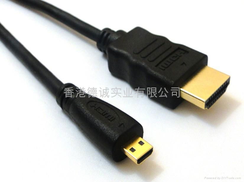 HDMI A TO HDMI D TYPE 转接线 5