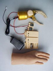 One degree of freedom,two way,myoelectric control,frictional wrist prostheses