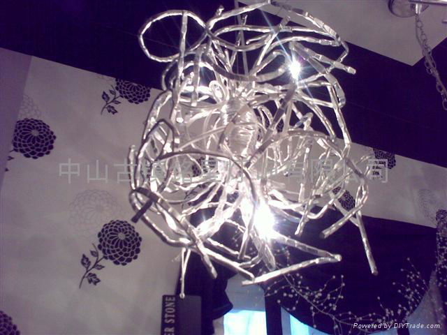 创意铝线圆球餐厅吊灯 2