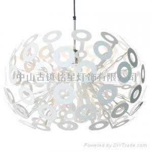 创意铝线圆球餐厅吊灯 3