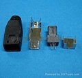 MINI USB 4P 焊线式四件套