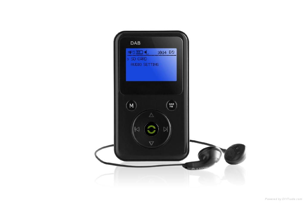 Pocketsize MINI FM DAB Radio BC-101DA 2