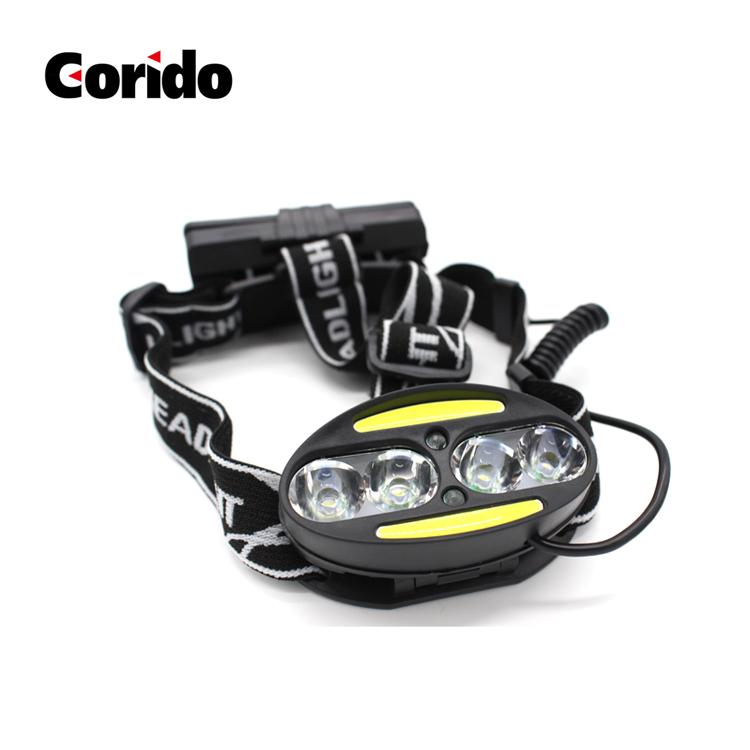 Adjustable Rechargeable Headlamp camping lartern diving light 5