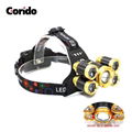 Adjustable Rechargeable Headlamp camping lartern diving light