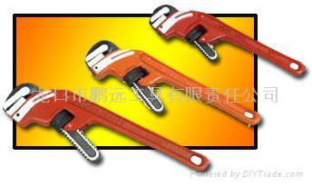 heavy duty angle style pipe wrench 5