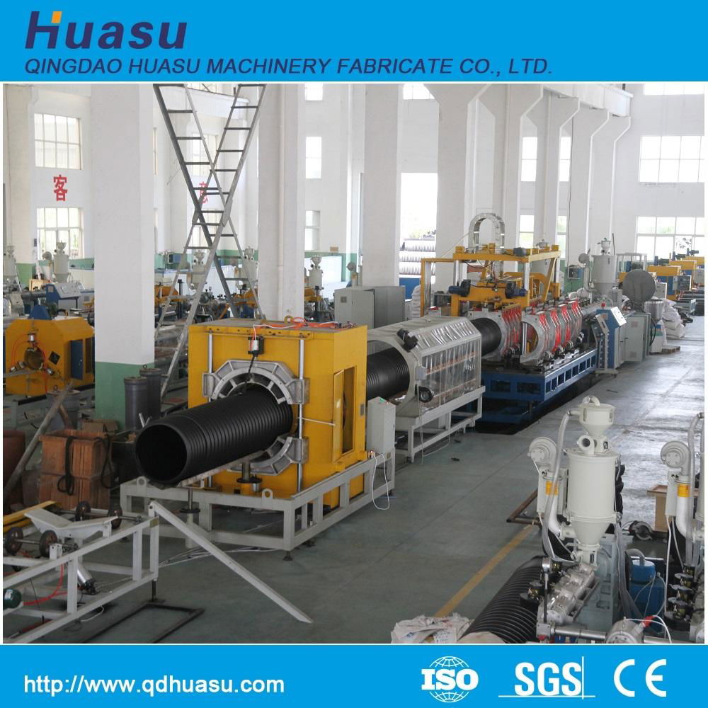 HDPE/PP Double Wall Corrugated Pipe Line- SBG 800 2